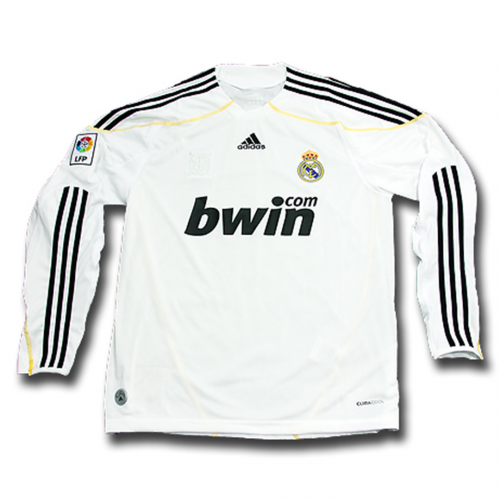 Real Madrid 2009/2010 Local manga larga