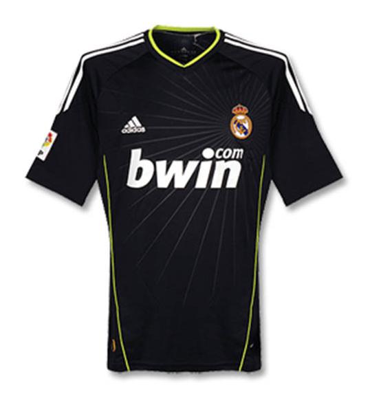 Real Madrid 2010/2011 Visitante manga corta